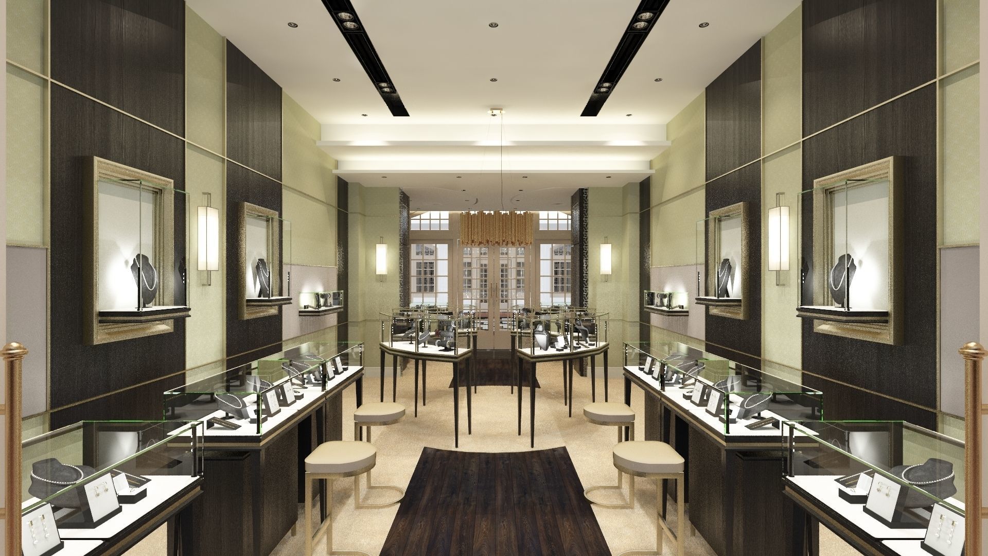 Jewelry Shop 3D model_1