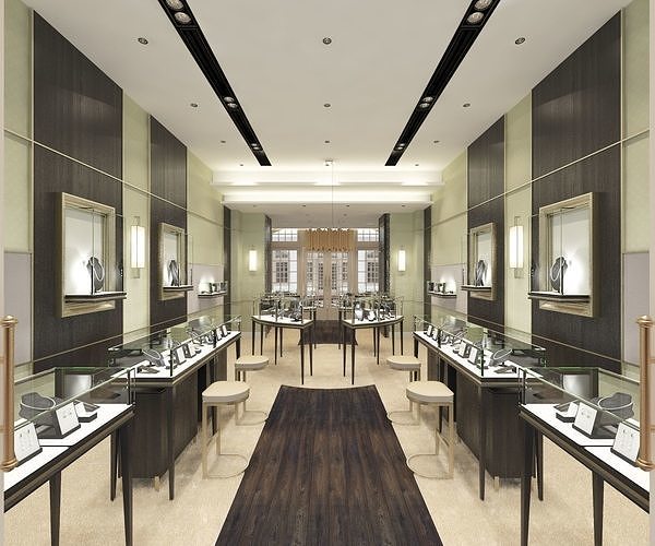 Jewelry Shop 3D model