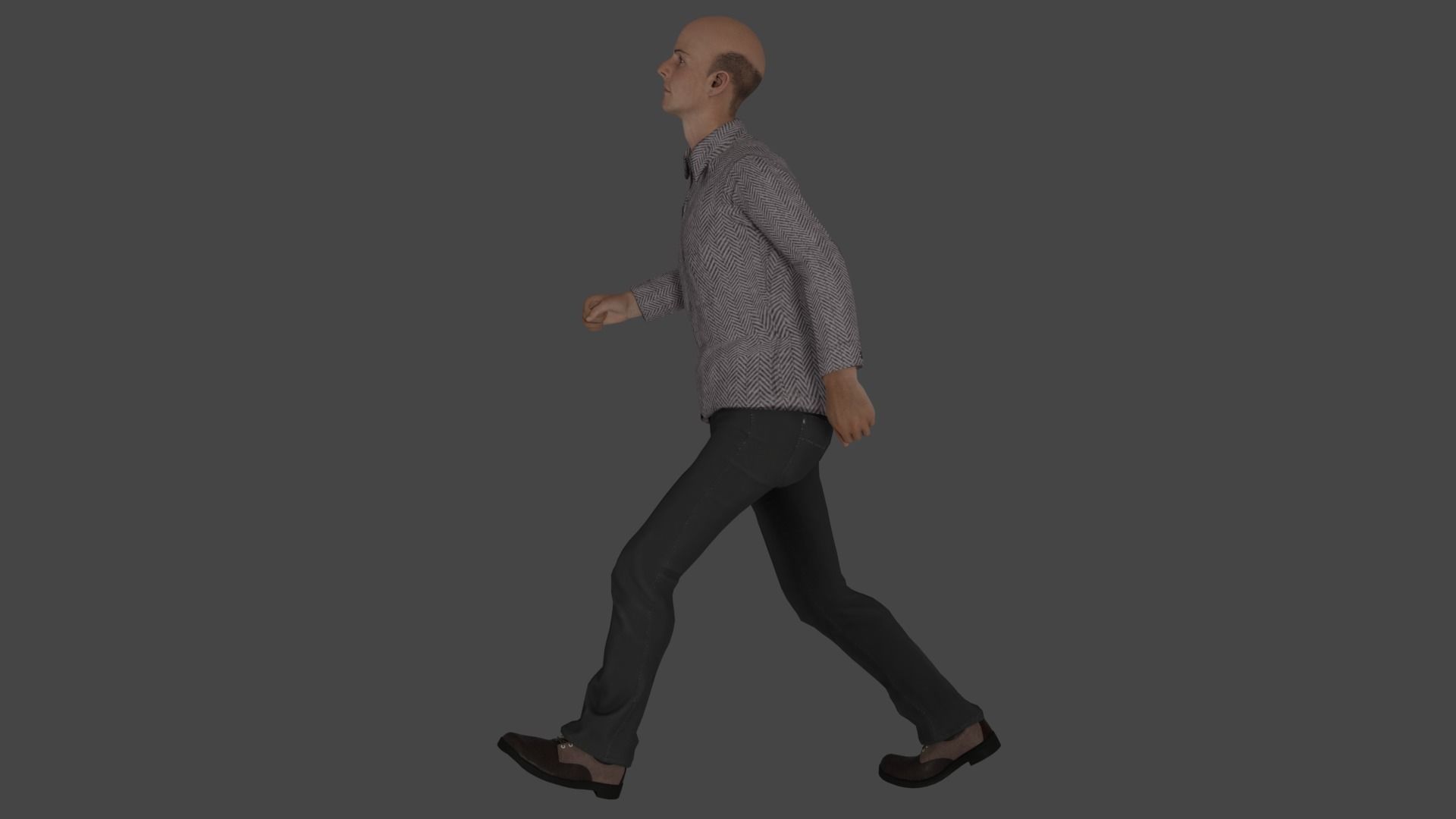 Rigged Male Character 26 3D model_18