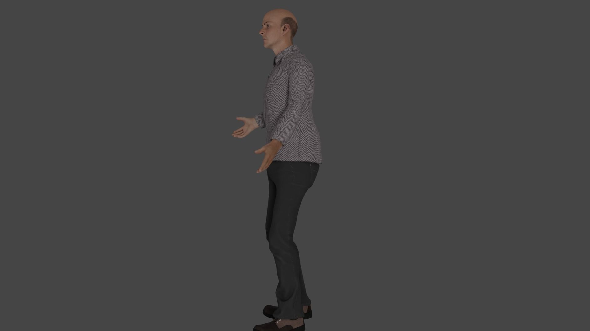 Rigged Male Character 26 3D model_24