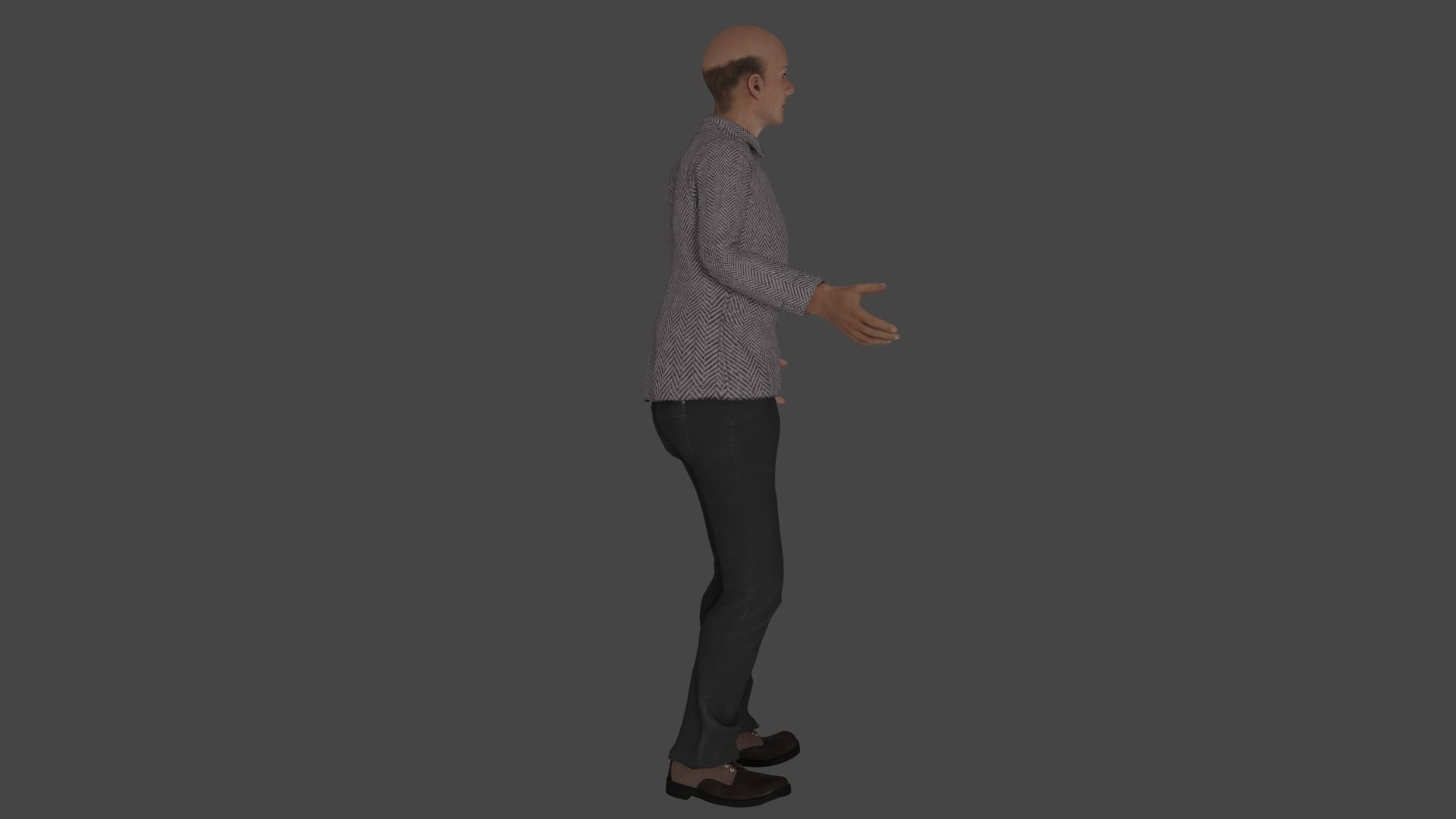 Rigged Male Character 26 3D model_22