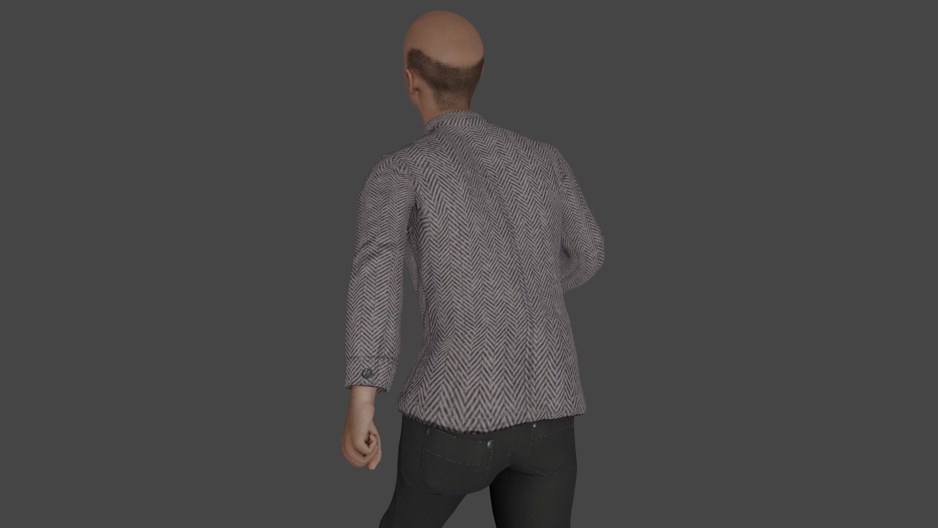 Rigged Male Character 26 3D model_20