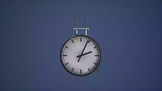 Clock Game Ready hanging