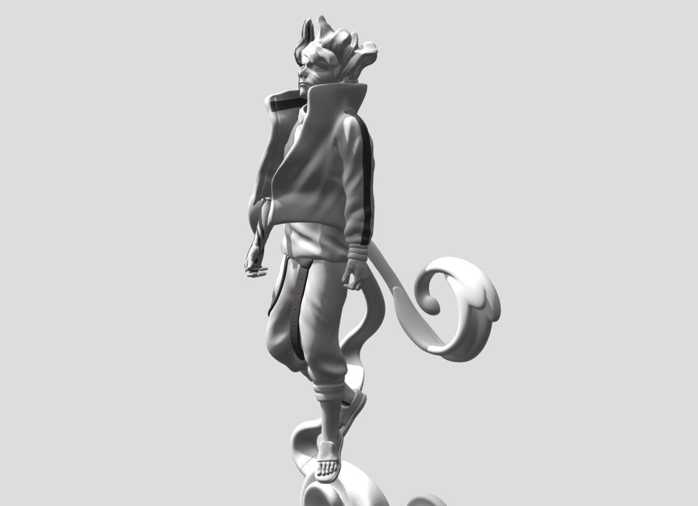 Uzumaki boruto Momoshiki Mode 3d printing 3D print model_11