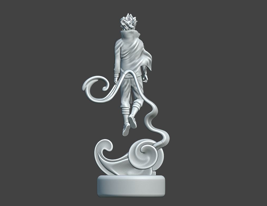 Uzumaki boruto Momoshiki Mode 3d printing 3D print model_7