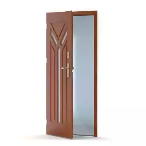 Front Door With Small Window