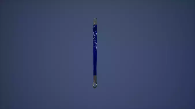 Flat Rope Game Ready Low-poly 3D model