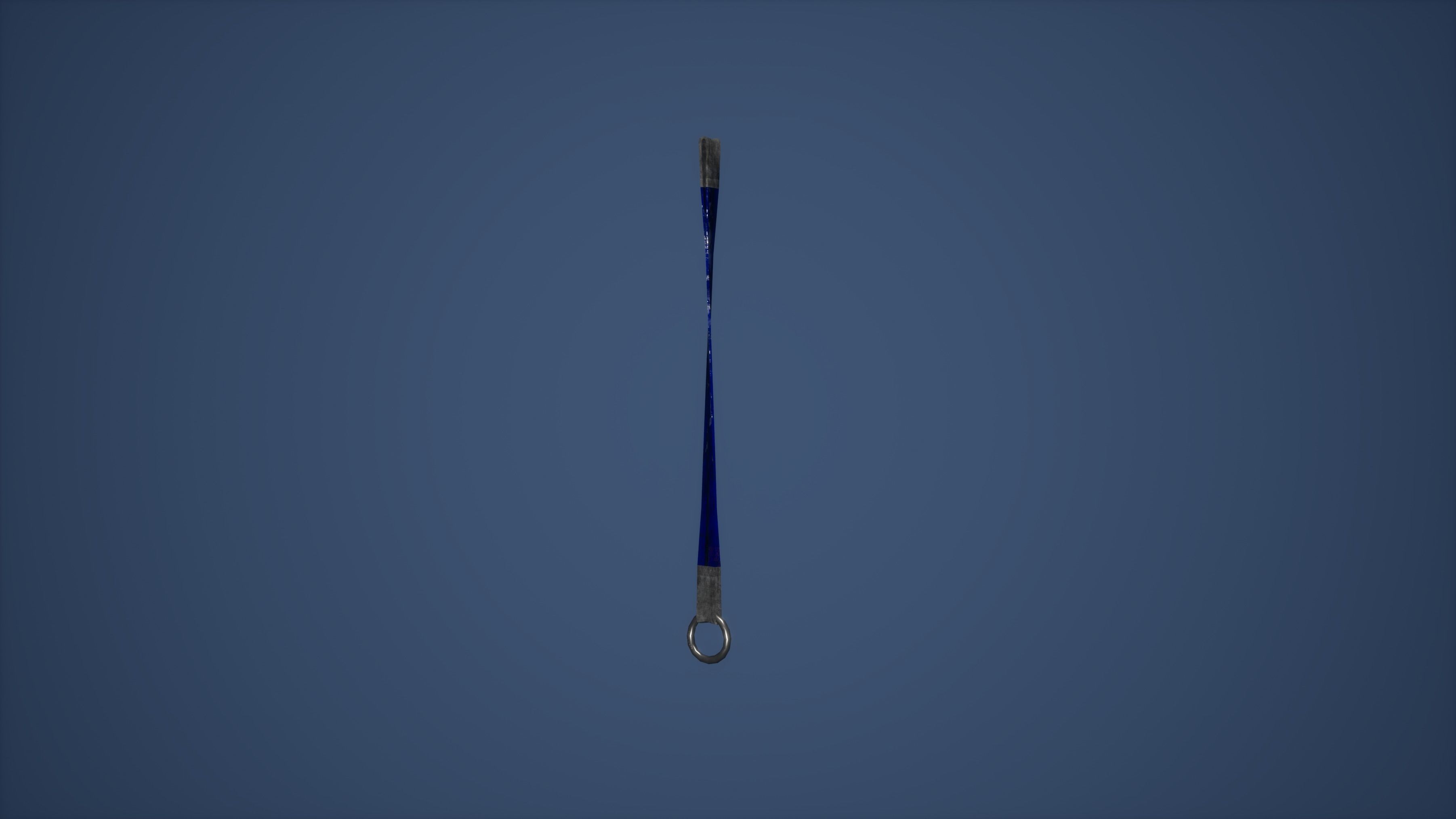Flat Rope Game Ready Low-poly 3D model_1