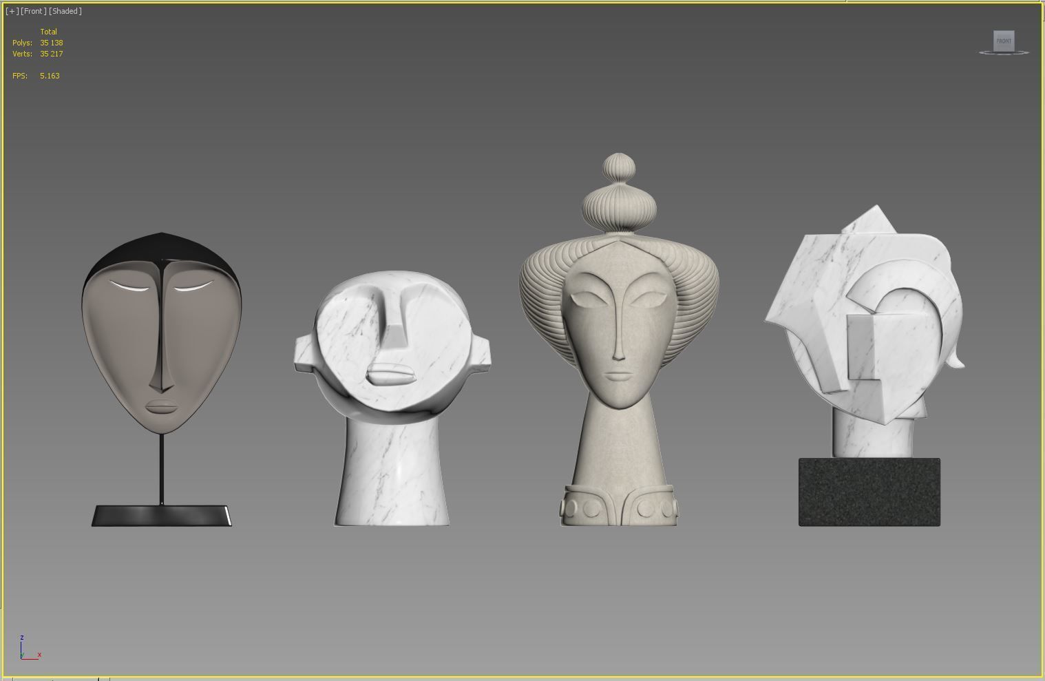 Sculptures 05 3D model_10