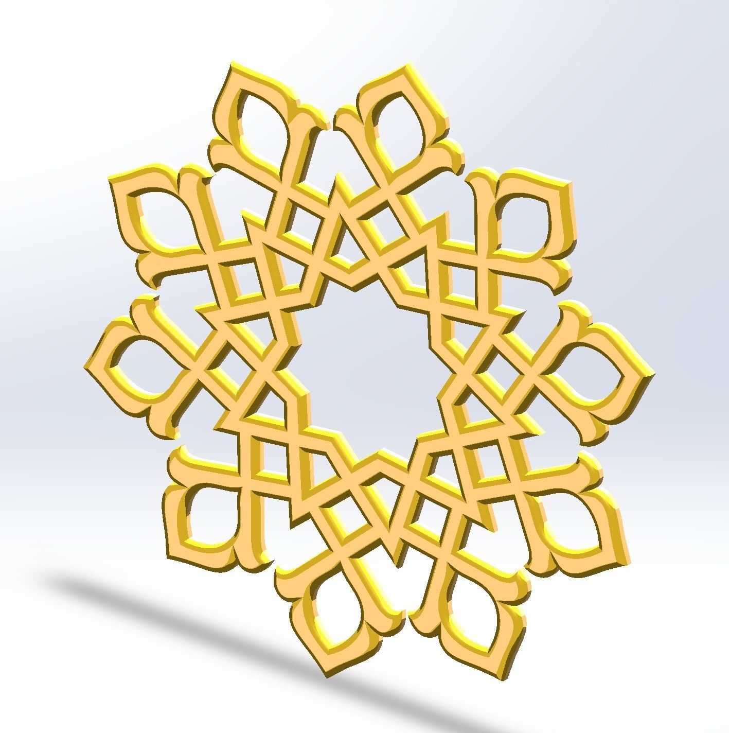 Ornament - Design O5 3D model_8