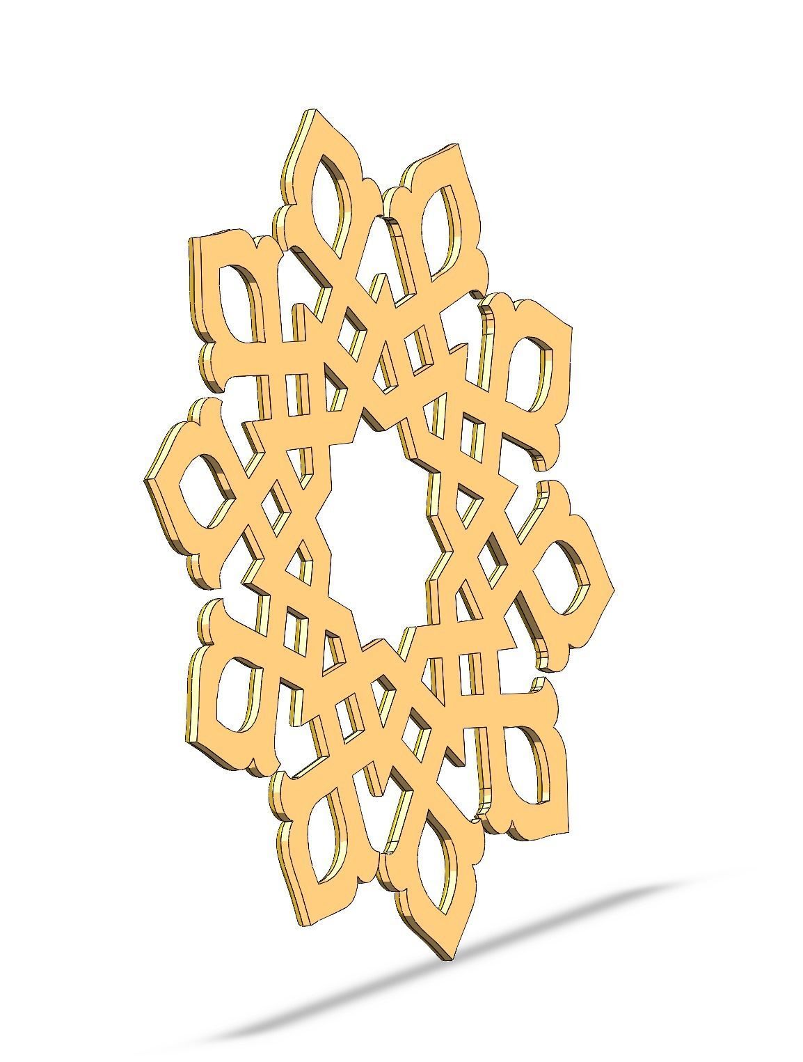 Ornament - Design O5 3D model_6