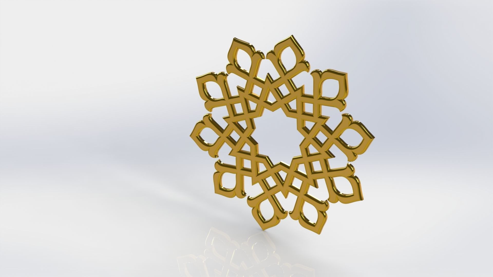 Ornament - Design O5 3D model_1