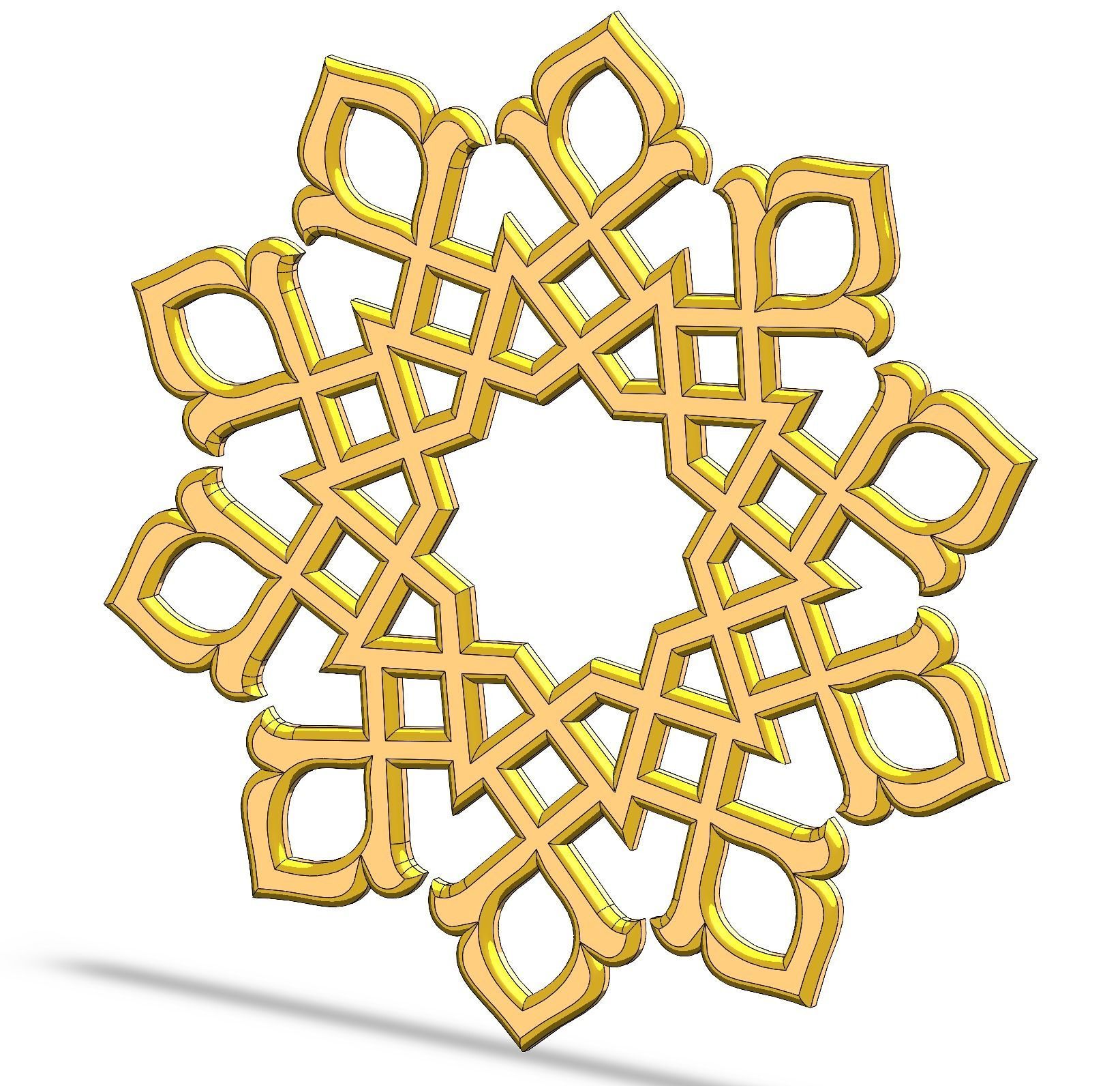 Ornament - Design O5 3D model_3