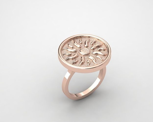 ring sun 3D print model