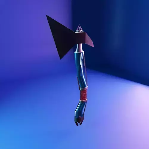 Acua axe weapon  3D model