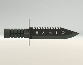 Bayonet 3D Printing Models | CGTrader