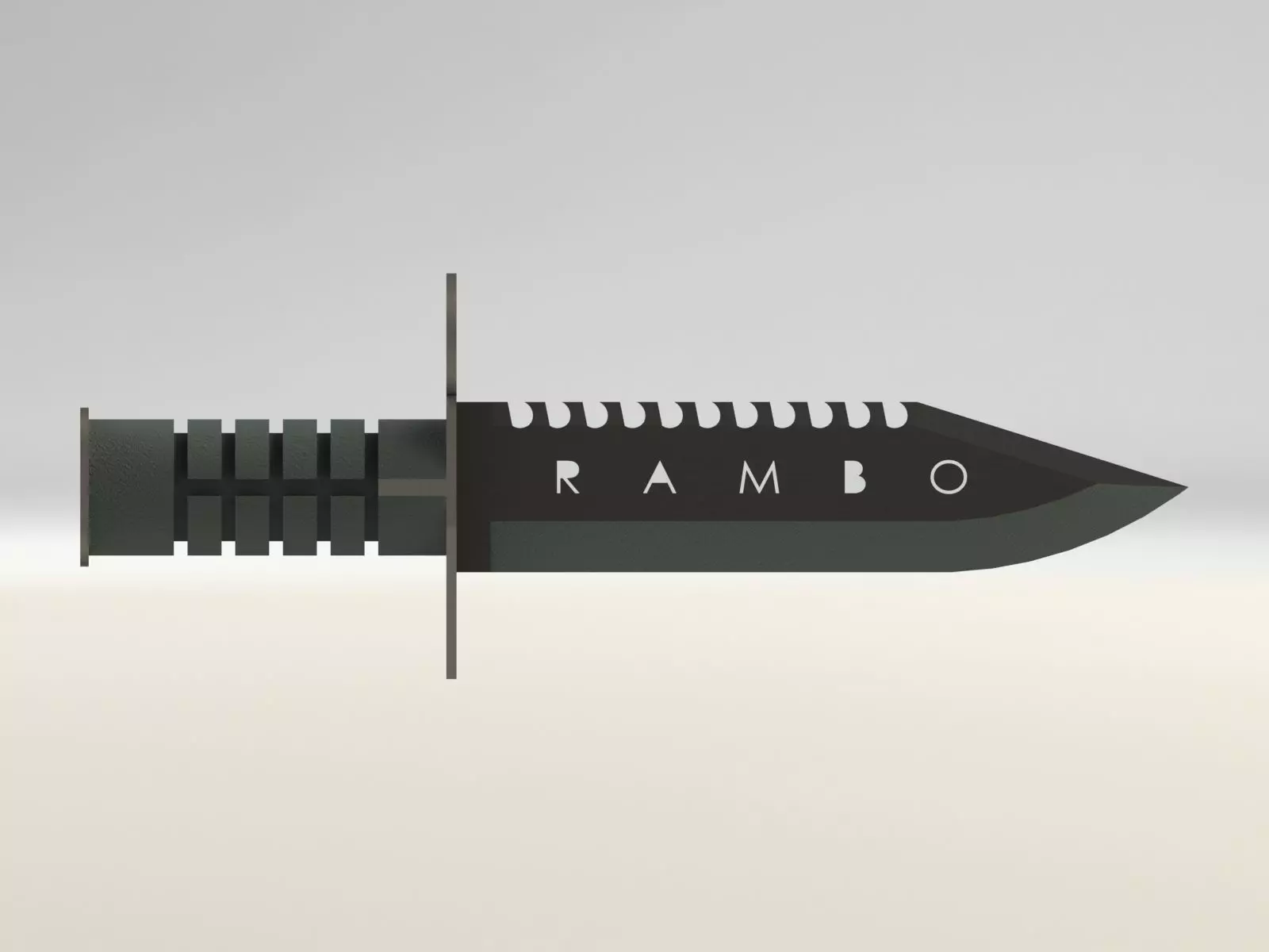 m9 bayonet 3D print model