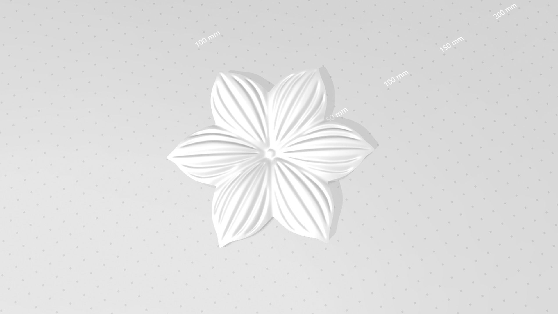 Iris Flower Huge - Molding Arrangement EVA Foam Craft 3D print model_14