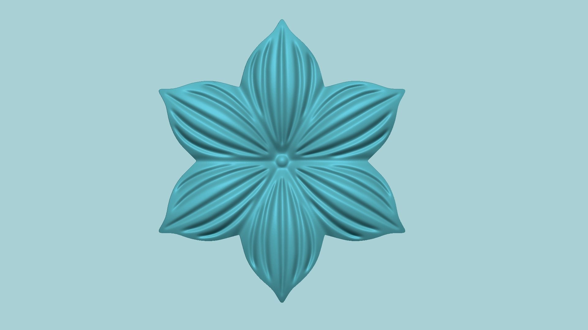 Iris Flower Huge - Molding Arrangement EVA Foam Craft 3D print model_1