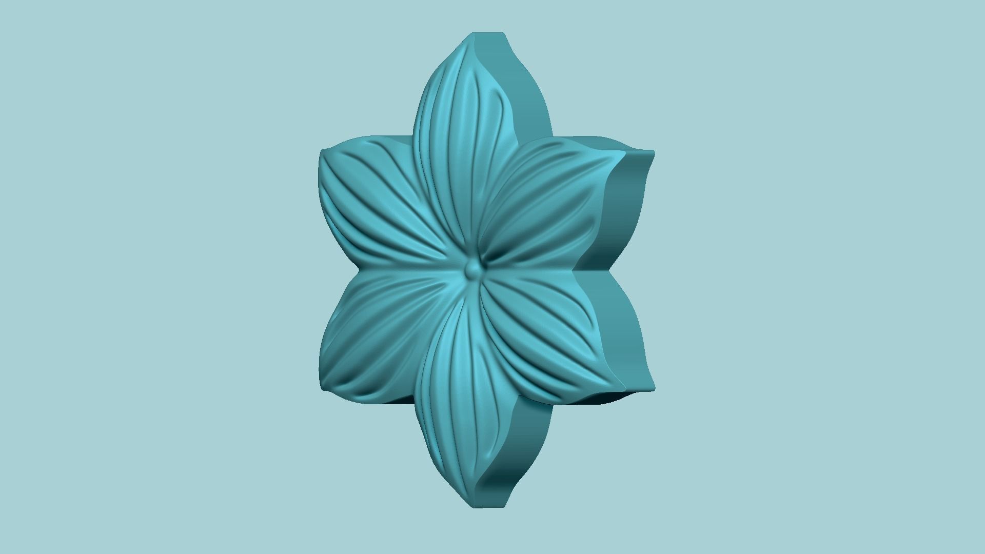 Iris Flower Huge - Molding Arrangement EVA Foam Craft 3D print model_7