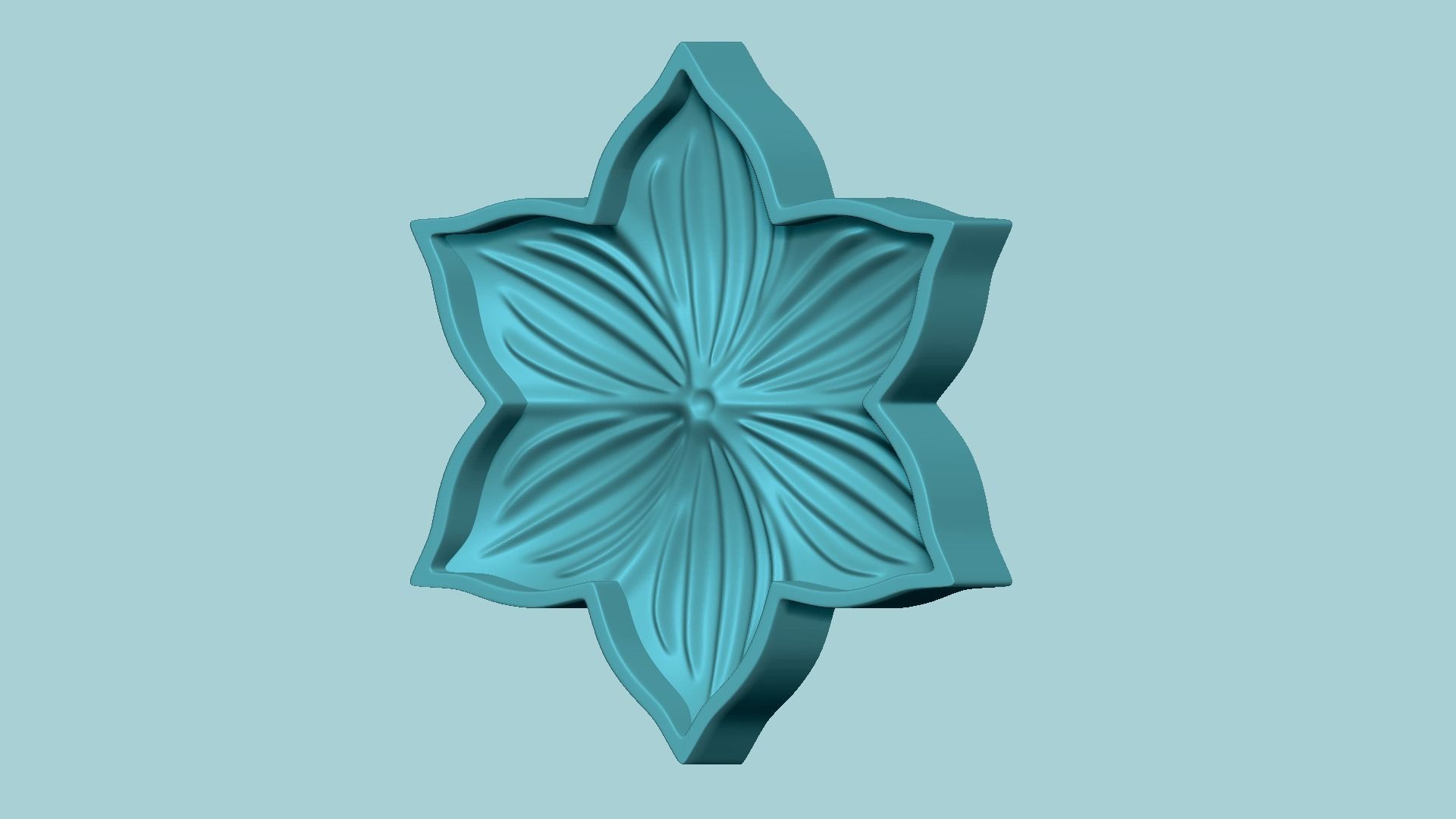 Iris Flower Huge - Molding Arrangement EVA Foam Craft 3D print model_10