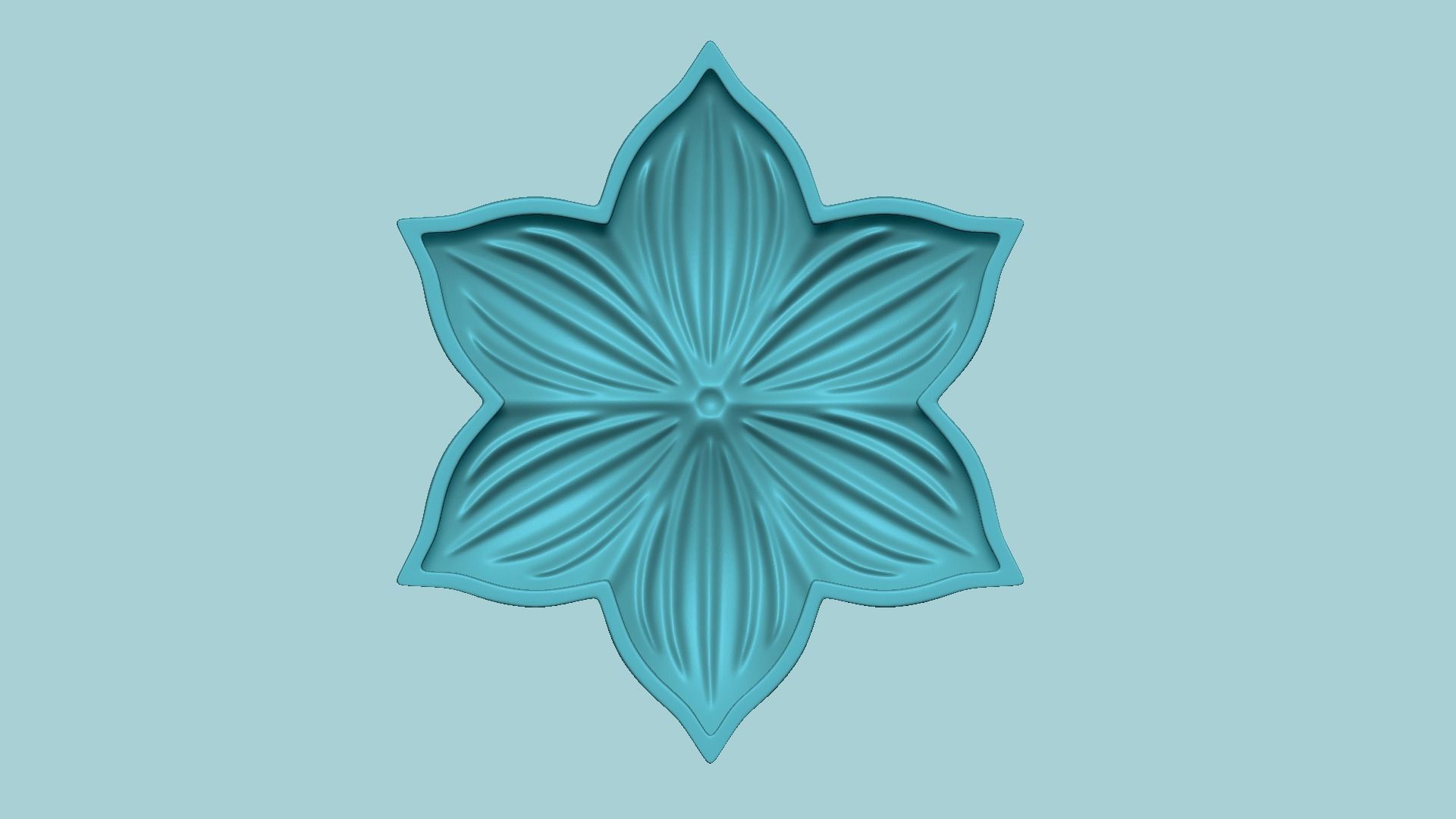 Iris Flower Huge - Molding Arrangement EVA Foam Craft 3D print model_9