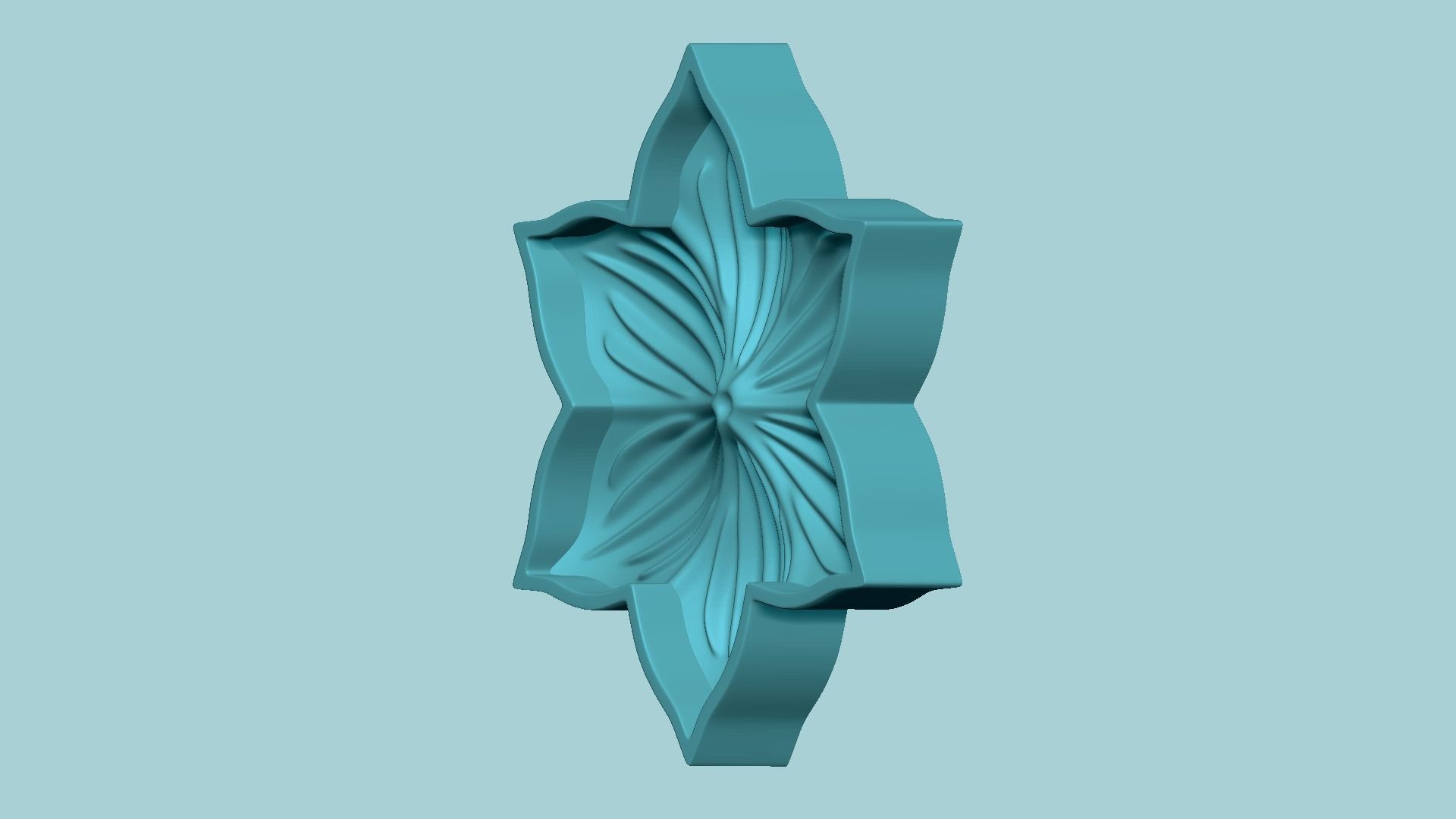 Iris Flower Huge - Molding Arrangement EVA Foam Craft 3D print model_11