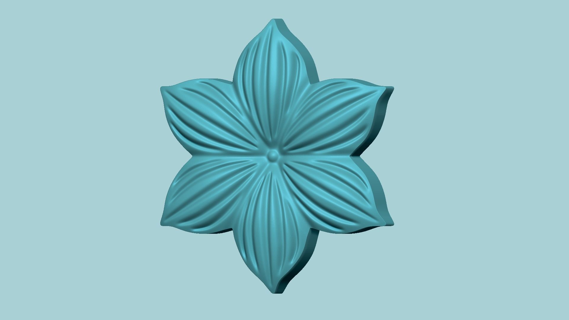 Iris Flower Huge - Molding Arrangement EVA Foam Craft 3D print model_6