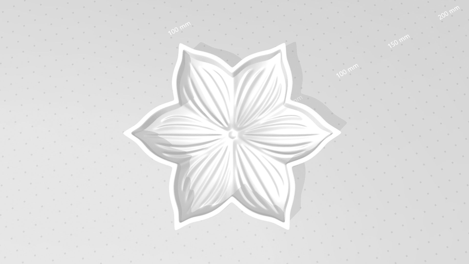 Iris Flower Huge - Molding Arrangement EVA Foam Craft 3D print model_17