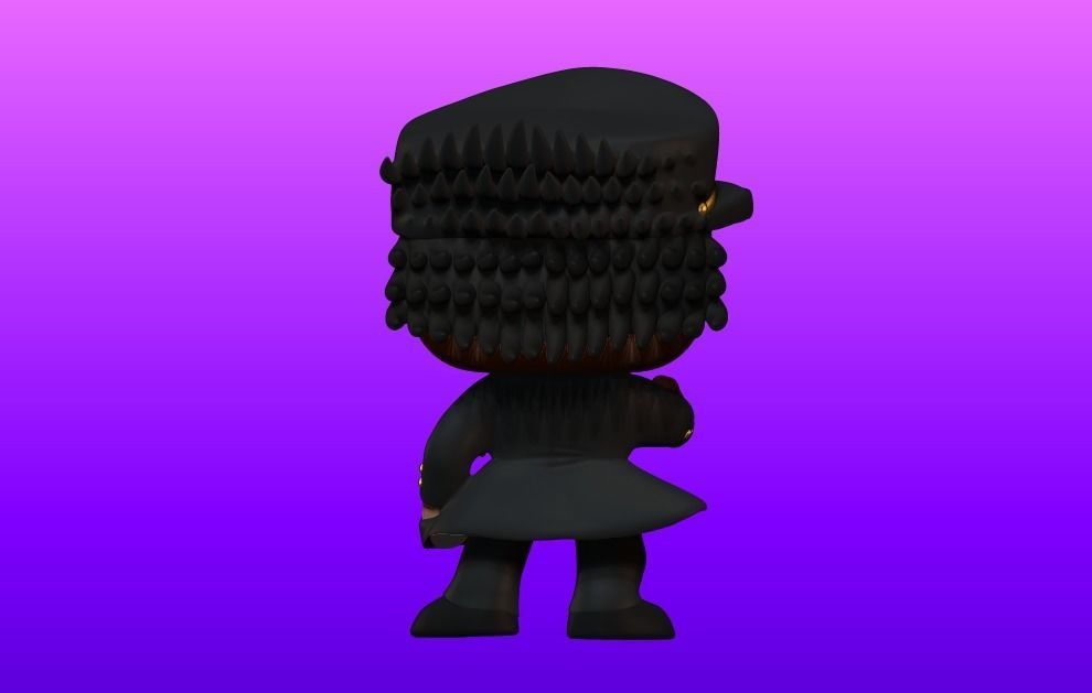 Jotaro V1 Funko Pop 3D print model_4
