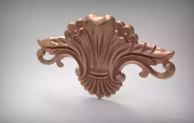 Floral Wood Carving for Furniture - 6