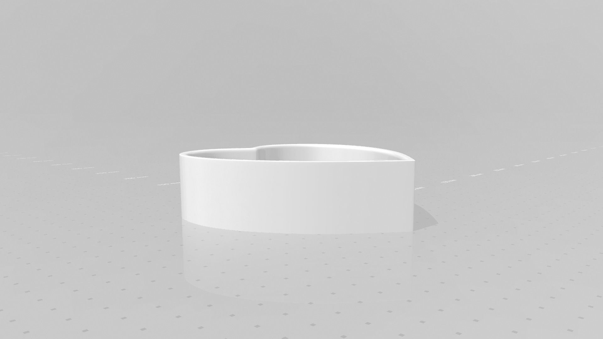 Heart Curved Leaf - Molding Arrangement EVA Foam Craft 3D print model_19