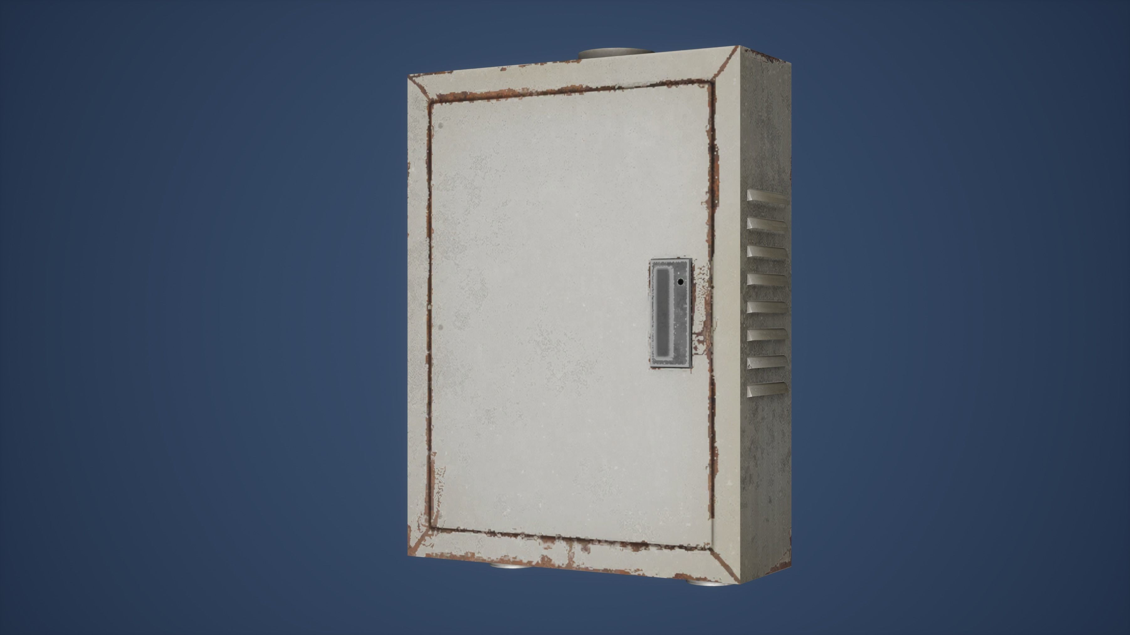Electric Box Game Ready Low-poly 3D model_3