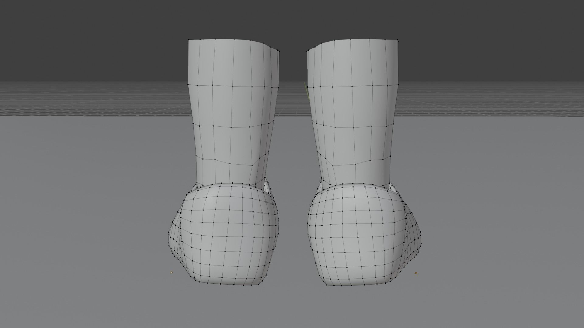 Shoe low poly printed model Low-poly 3D model_2