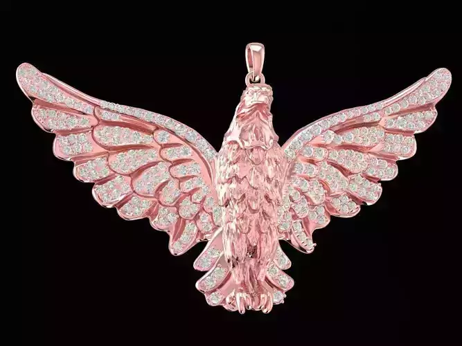 Luxury Eagle Pendant for Men and Women 1255