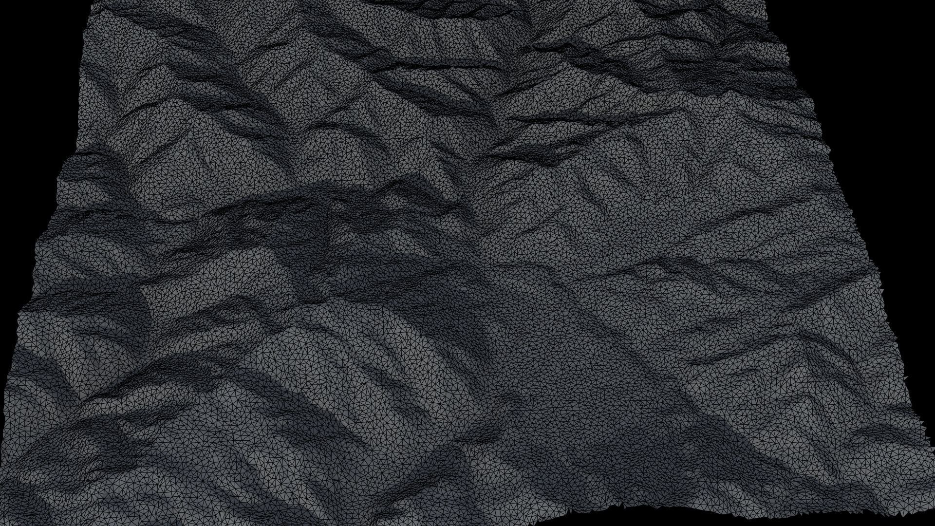 Afghanistan Landscape Low-poly 3D model_53