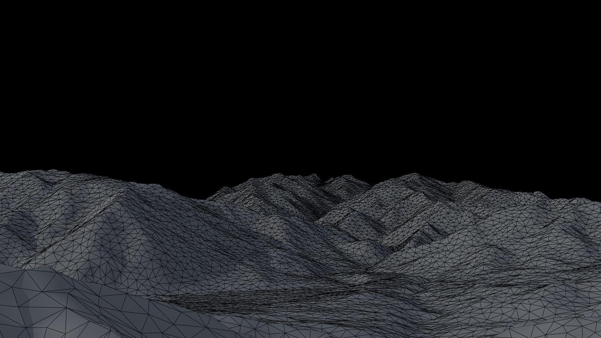 Afghanistan Landscape Low-poly 3D model_51