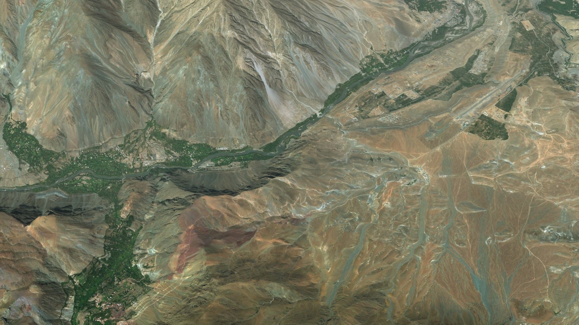 Afghanistan Landscape Low-poly 3D model_5