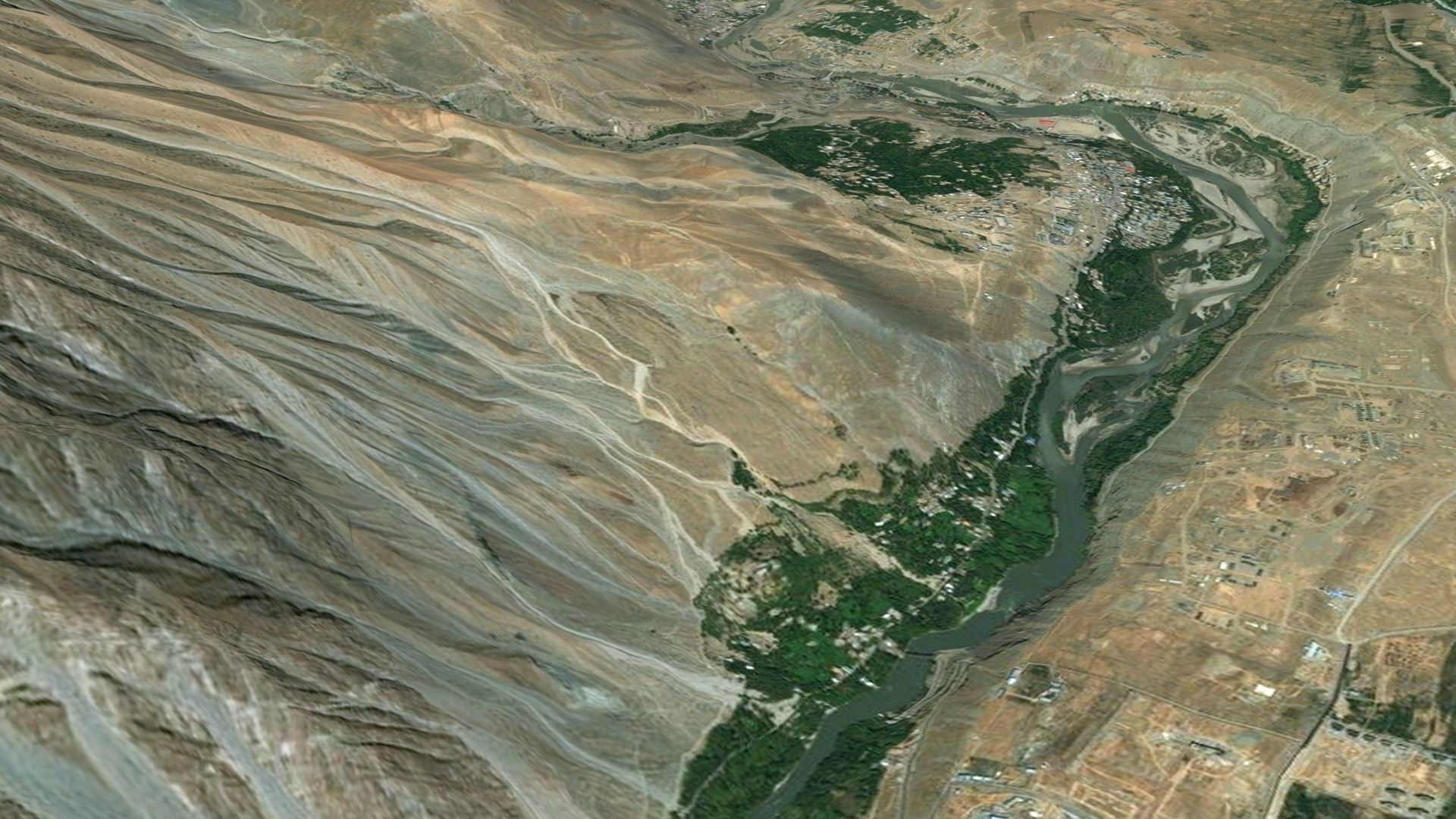 Afghanistan Landscape Low-poly 3D model_10