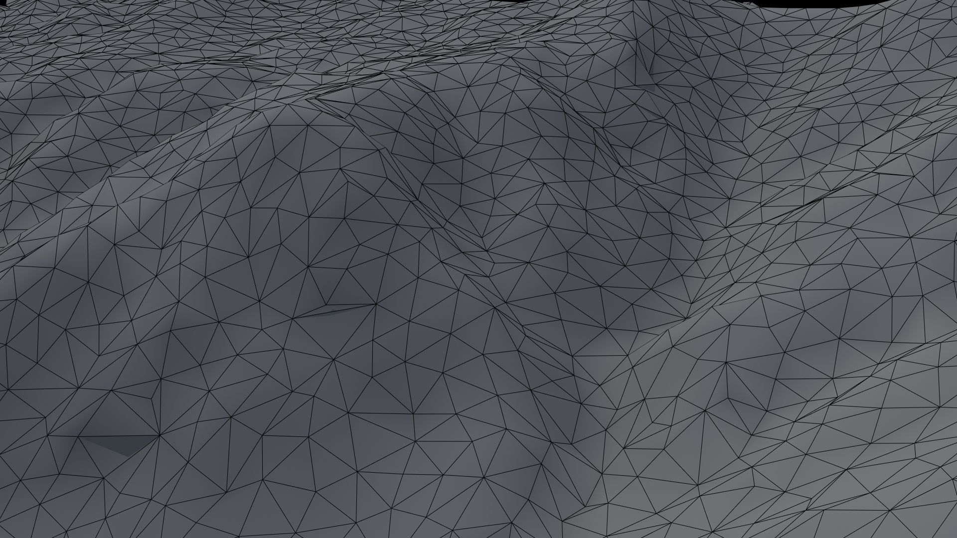 Afghanistan Landscape Low-poly 3D model_42