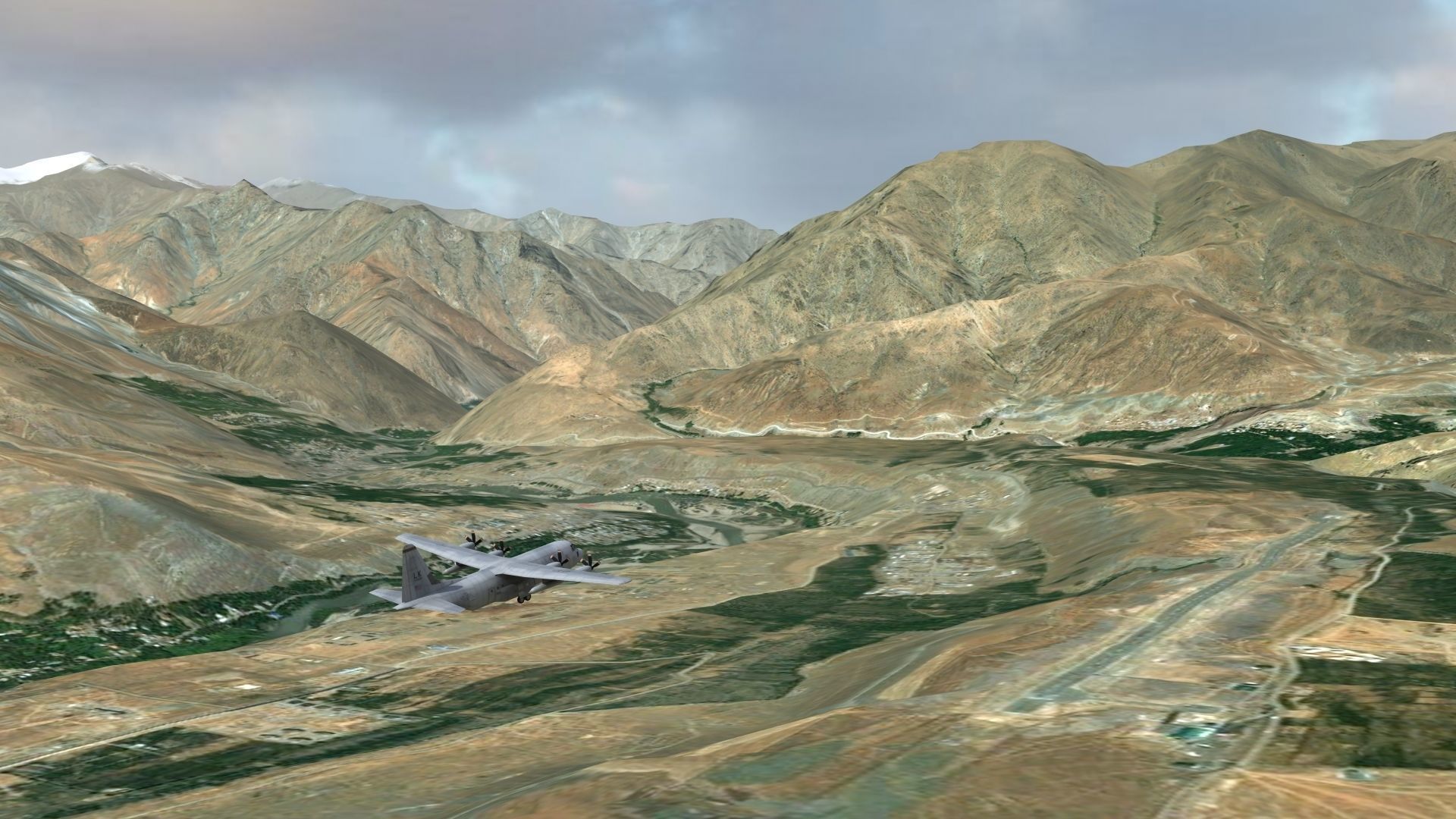 Afghanistan Landscape Low-poly 3D model_16