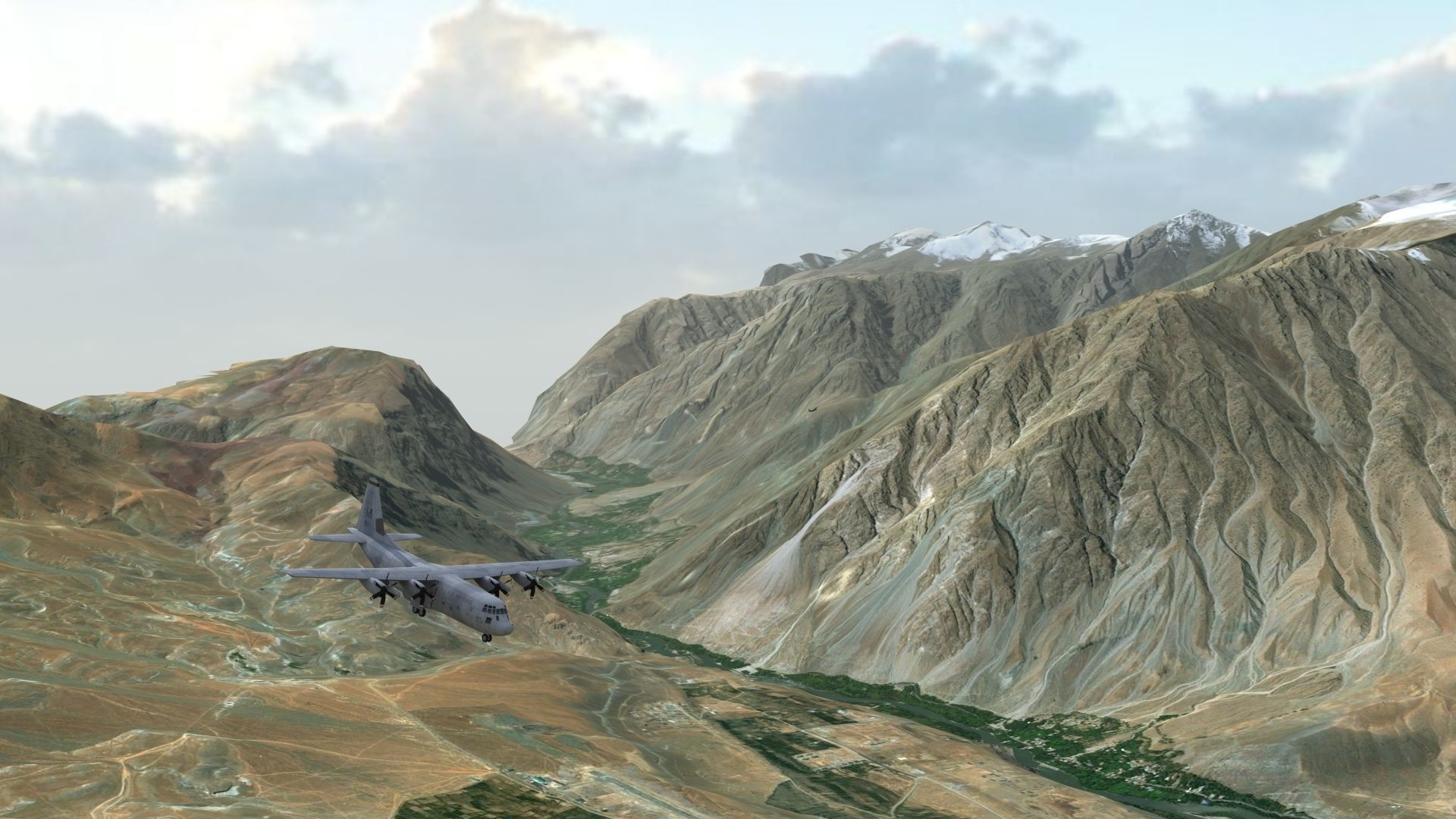 Afghanistan Landscape Low-poly 3D model_20