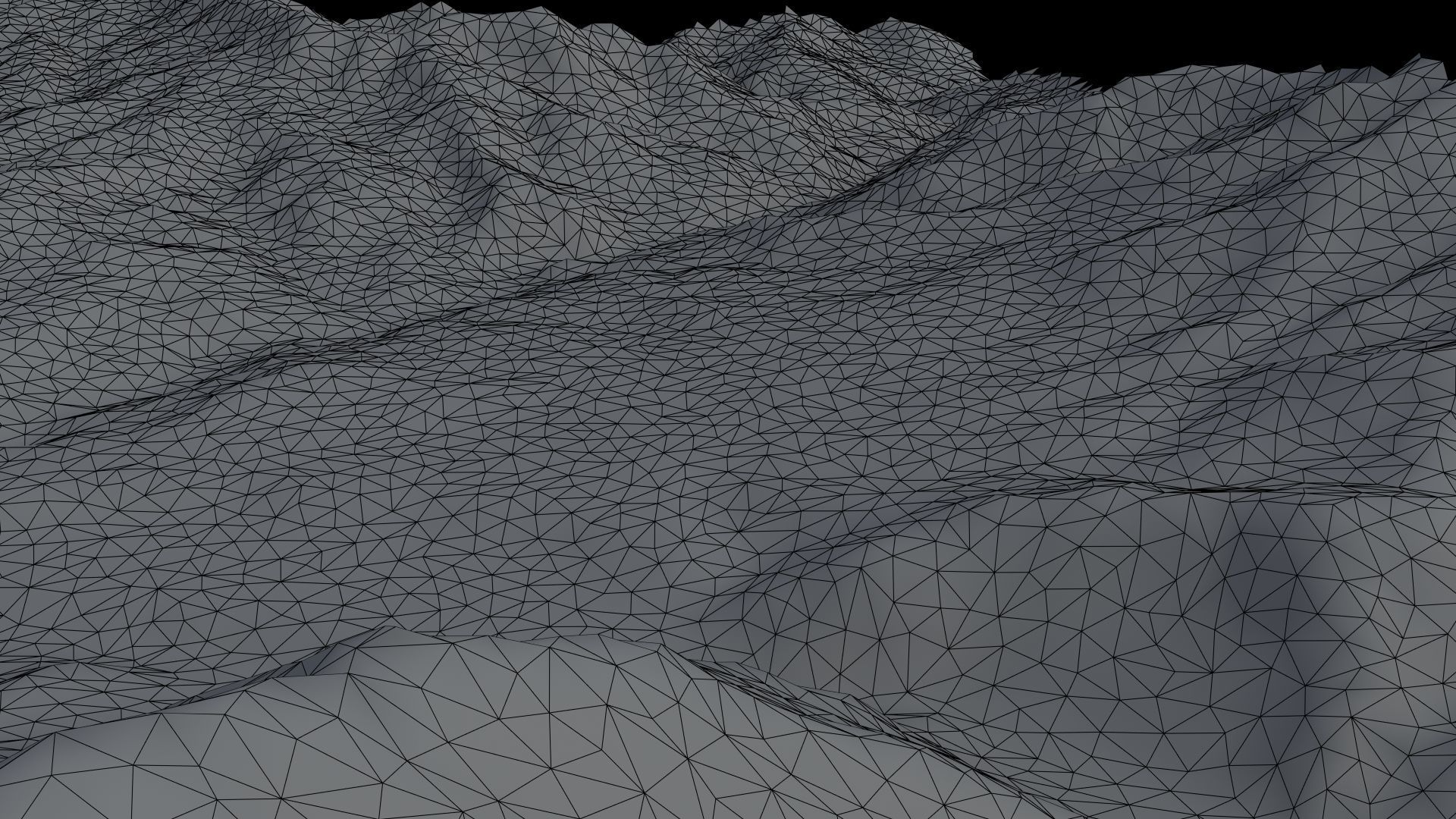 Afghanistan Landscape Low-poly 3D model_30
