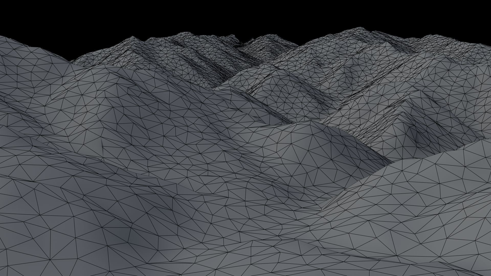 Afghanistan Landscape Low-poly 3D model_32