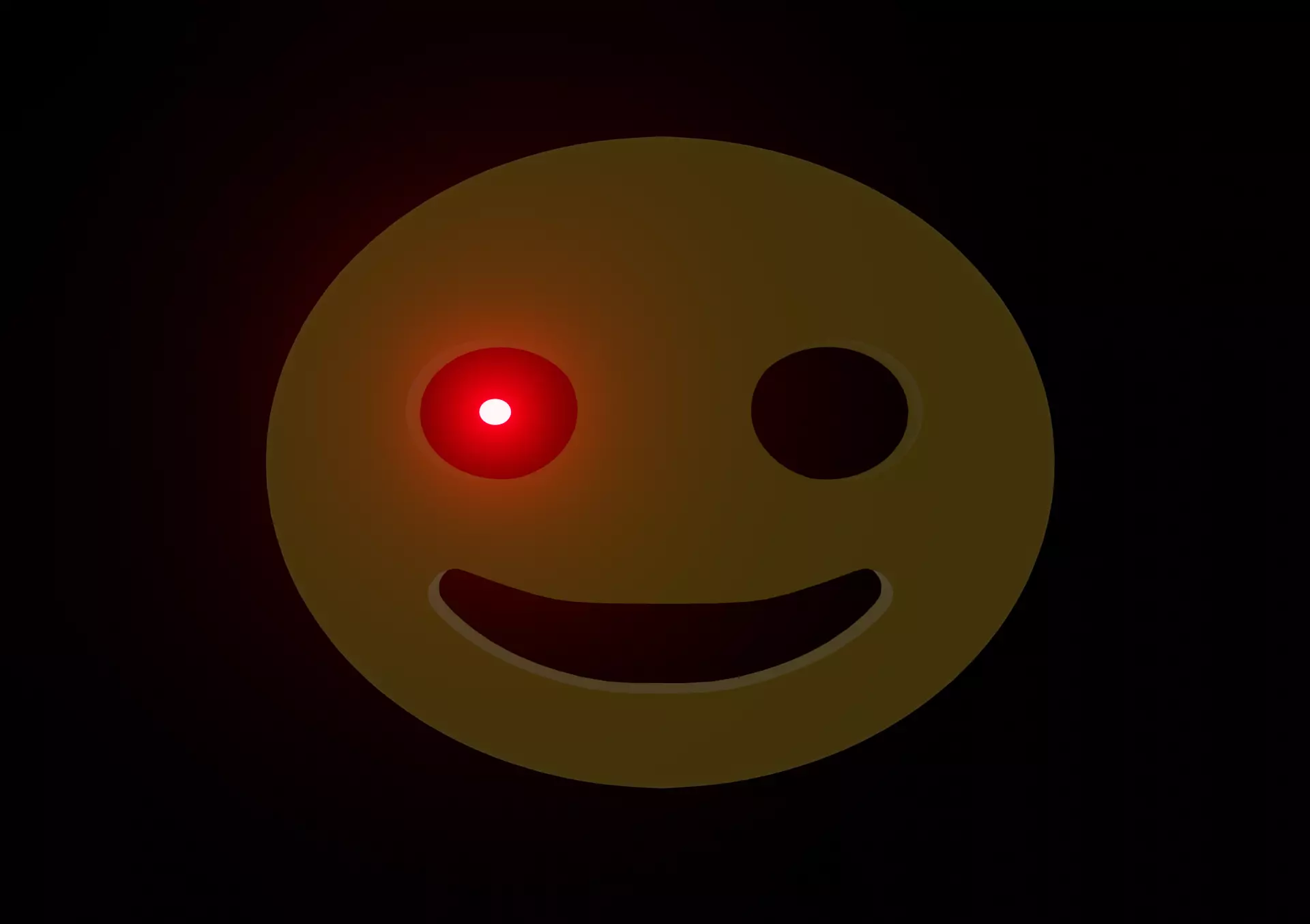 aladwedcwedcwdccwde smiley face with light Free low-poly 3D model_0