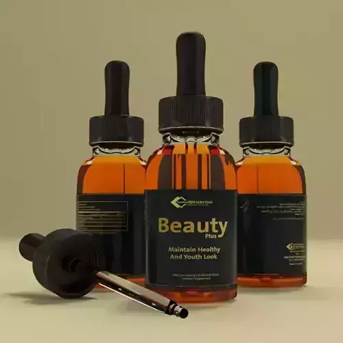 dropper three bottles of cbd oil