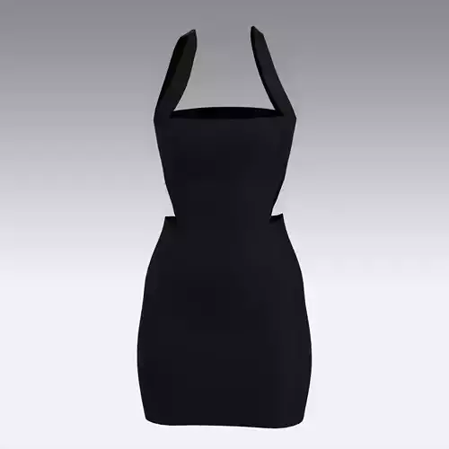 dress black matte