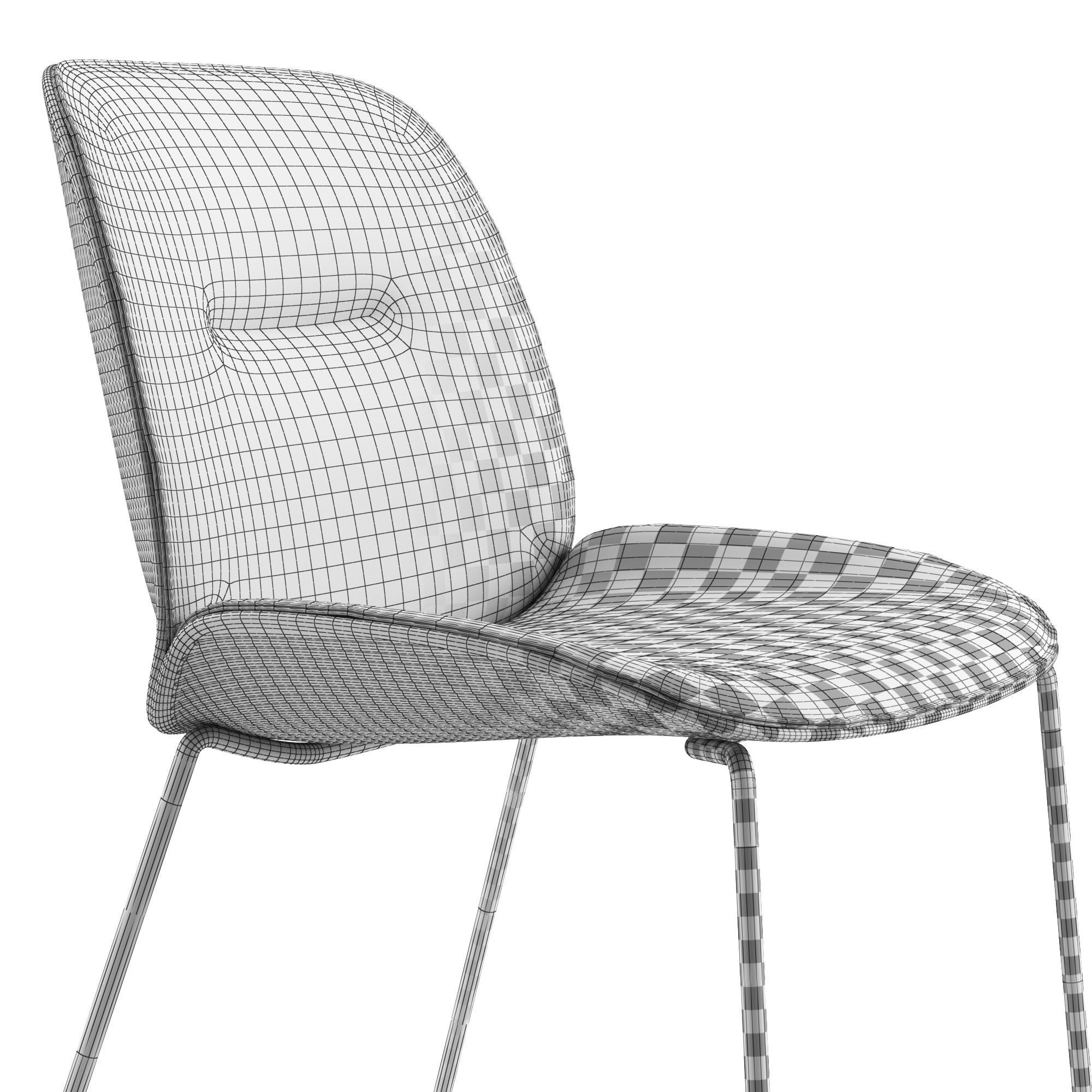 Nuez SI 2787 SI 2785 by Andreu World 3D model_5