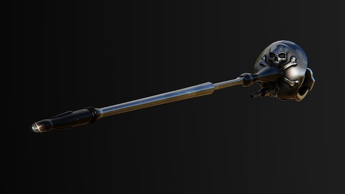 Captain Harlock laser gun rapier 3D print model