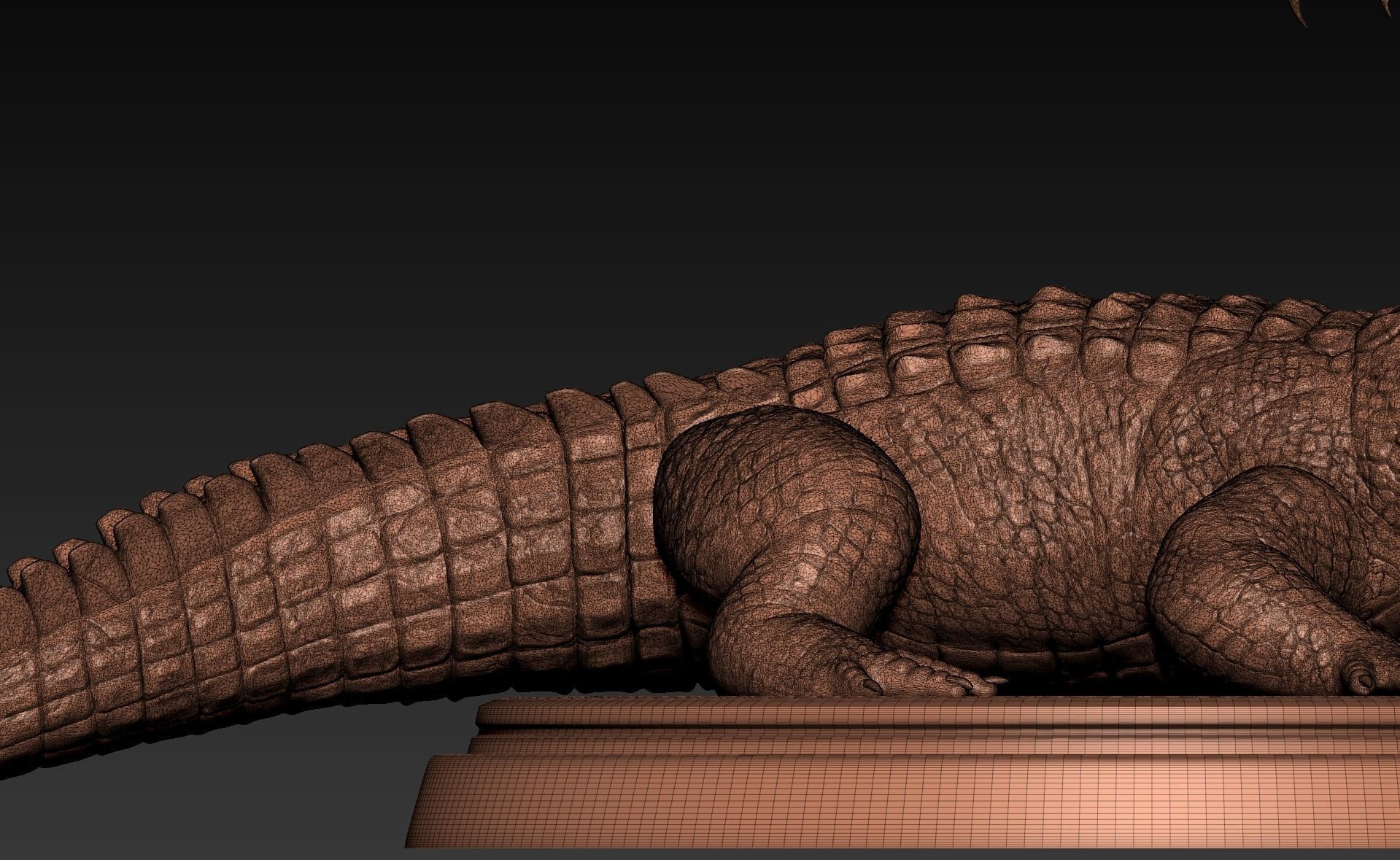 Alligator Loki 3D print model_13